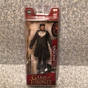 GAME OF THRONES!!  Jon Snow action figure!!!McFarlane Toys!! HBO!!! Great gift!!